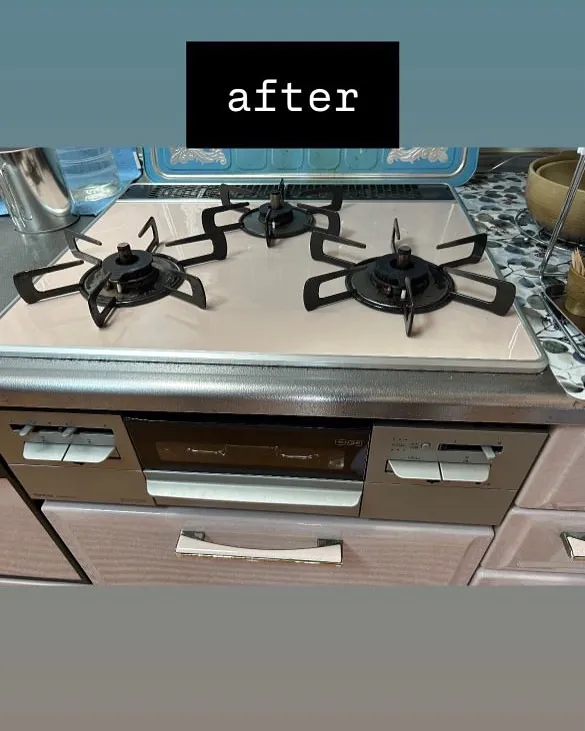 島根県出雲市でハウスクリーニング《キッチン》を行いました