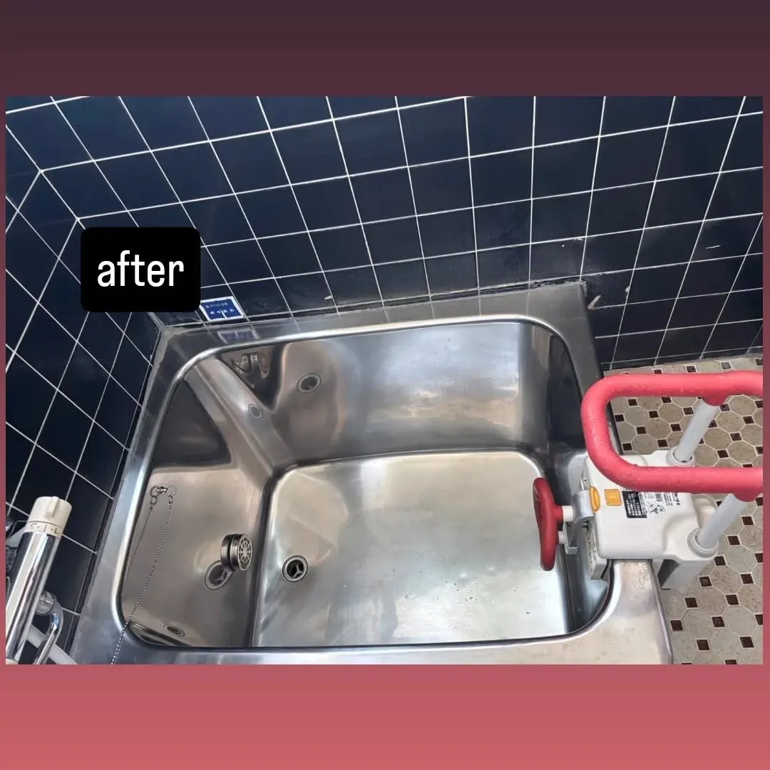 鳥取県境港市でハウスクリーニング《浴室》を行いました