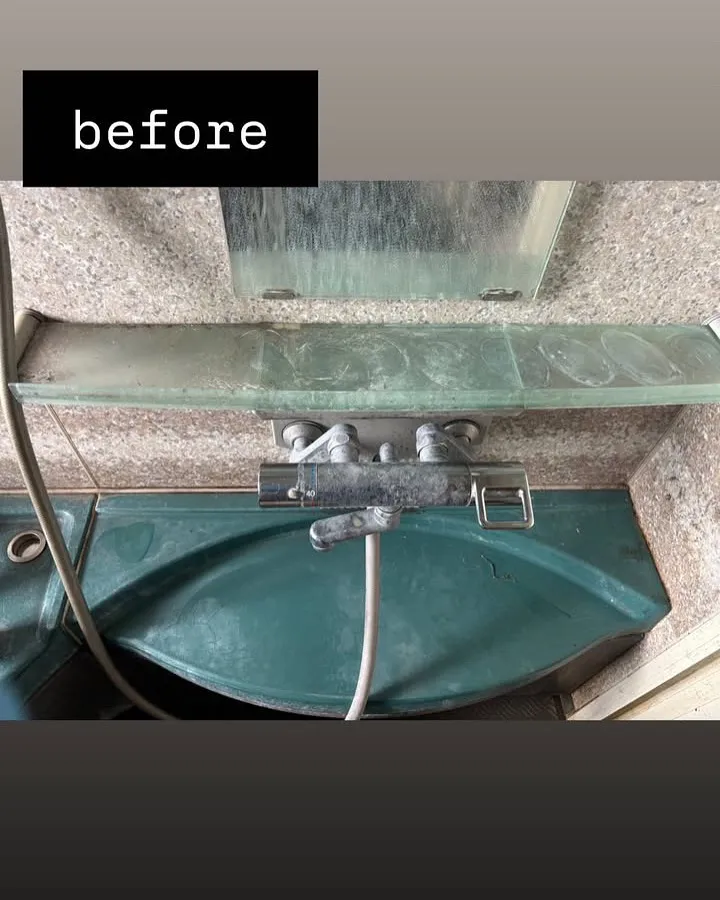 島根県出雲市でハウスクリーニング《浴室》のご依頼がありました...