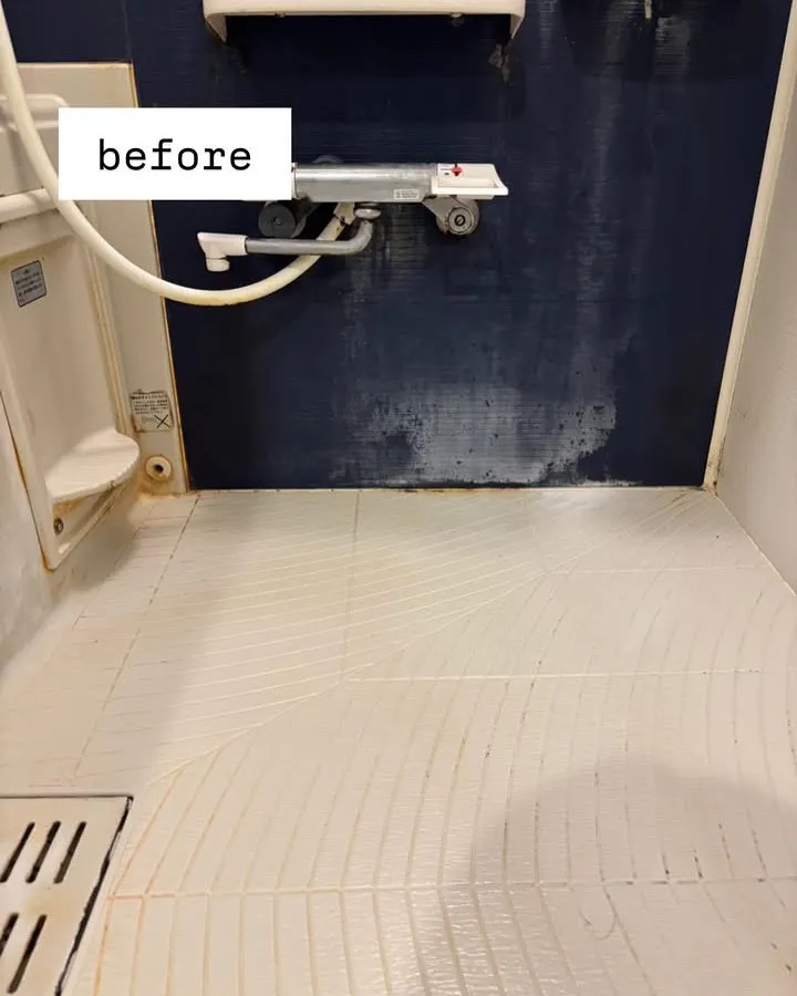 島根県松江市でお風呂の清掃を行いました