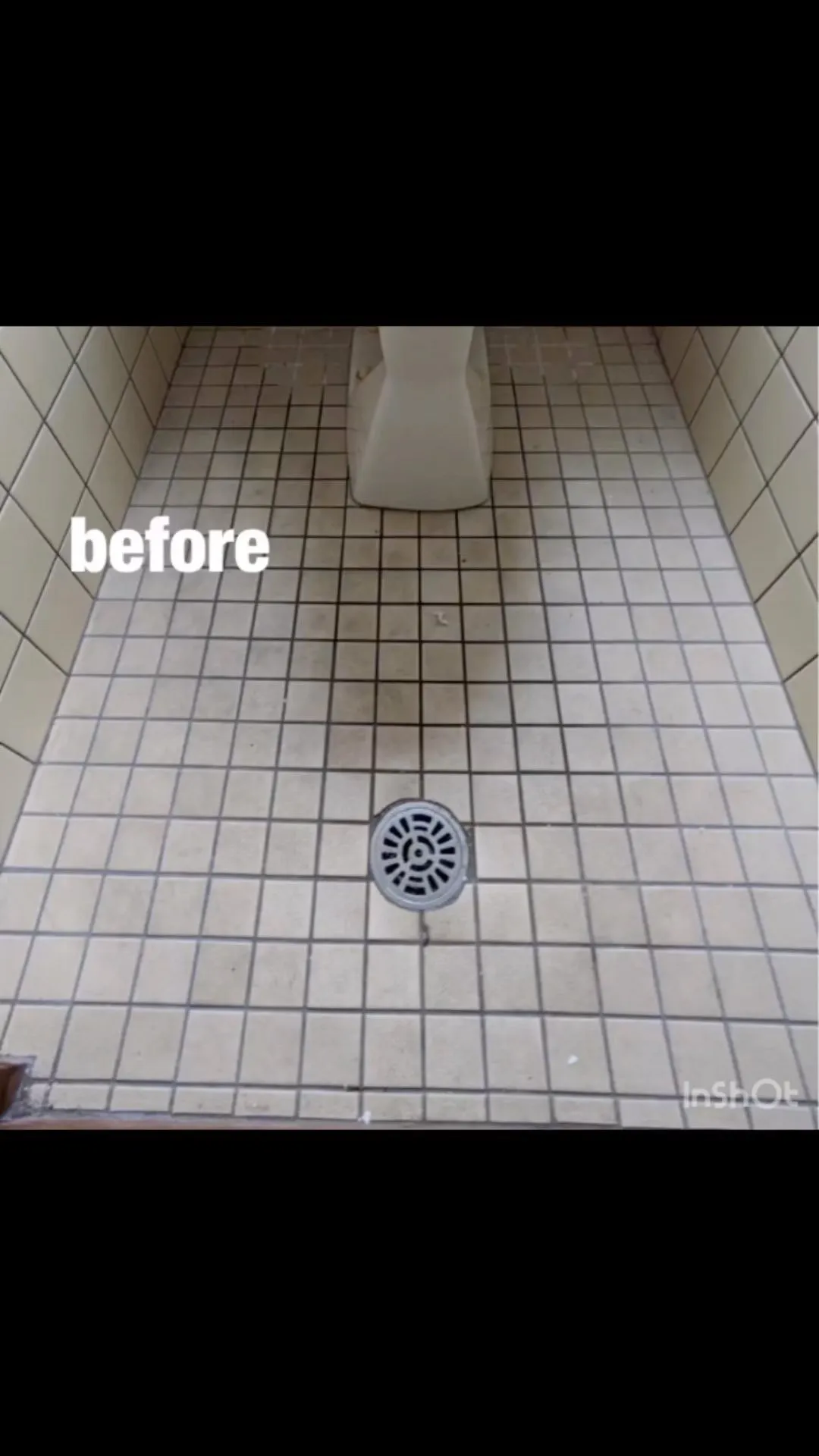 トイレ清掃のbefore after